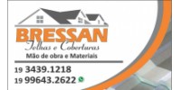 Logotipo BRESSAN COBERTURAS METÁLICAS