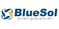 Logotipo Blue Sol Energia Solar - Unidade Piracicaba
