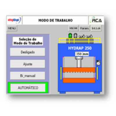 Software - Sistema de automação para prensas Hidráulicas e Excêntricas