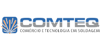 Logotipo COMTEQ  COMÉRCIO E TECNOLOGIA EM SOLDAGEM